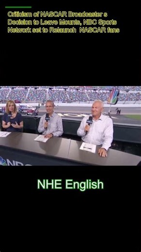 Criticism Mounts as NASCAR Broadcaster Jumps Ship