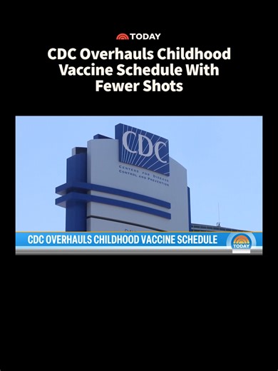 CDC Unveils New Childhood Vaccine Schedule Changes