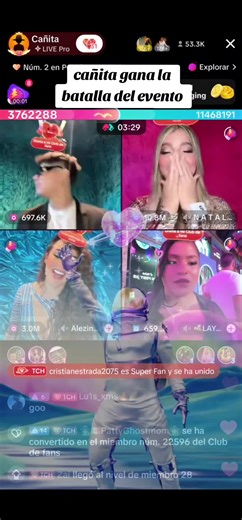 Cañita Wins the Event Battle at TikTok Live Fest