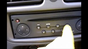 Enter Renault Kangoo Radio Code