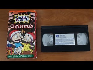Closing Of Rugrats: Christmas VHS From 2002