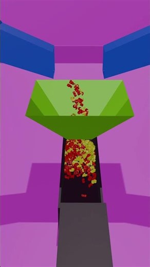 Color Symbol Mixer 🔴🟡🔵 | Satisfying 3D Loop