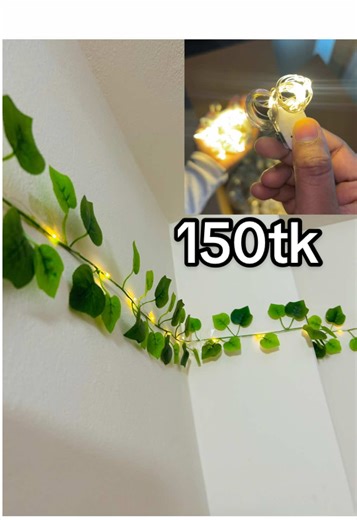 Sweet Potato Leaf String Light Craft Ideas