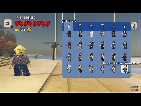 LEGO WORLDS ALL CHARACTERS UNLOCKED