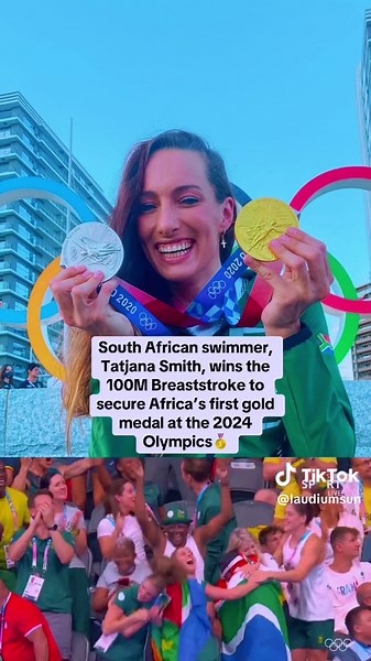 South African Swimmer Tatjana Smith Wins Africa’s First Gold Medal at the 2024 Olympics