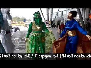 Carnaval Guyane, chant de champ "Papiyon volé"