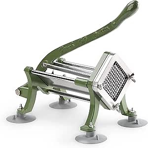 New Star Foodservice 37340 Commercial Restaurant French Fry Cutter with Suction Feet, 1/4-Inch