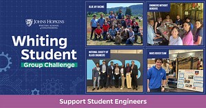 Whiting School of Engineering Student Group Challenge 2024