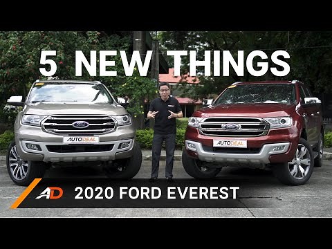 5 New Things in the 2020 Ford Everest – Old vs New