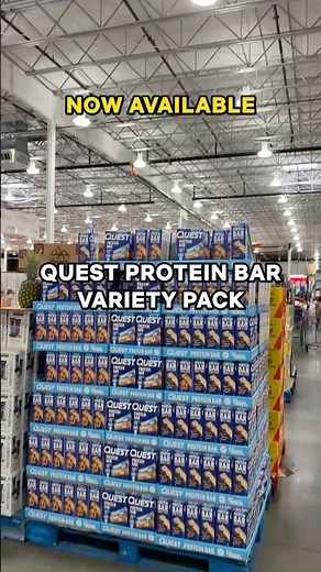 POV: you find your fav Quest protein bars in a NEW Variety Pack at Costco