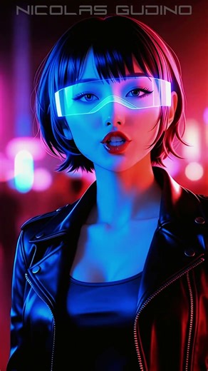 Video Tdr Failure Waifu ⚡ #AnimeGirl #VideoTdrFail #CyberRaveBeauty #AIArt #Shorts