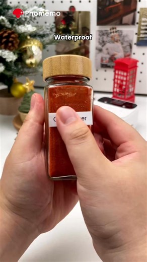 This printer has magnets in its back so it can stick right on your fridge!😍🧲 It’s so fun and space-saving!! Also, it has some buttons with many templates, so you don’t have to use phone to print! ✨Very handy and convenient! 🔍Phomemo F12 Label Maker #phomemo #funmemolife #printer #labelprinter #labelmaker #labels #labelingmachine #homeessential #homemusthave #organization #momhack #gift #christmasgiftsideas | Phomemo