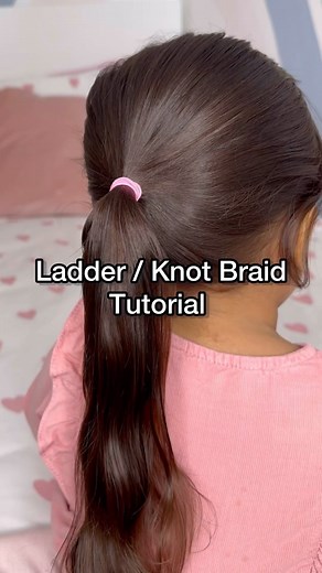 Nancy Amery on Instagram: "Ladder braid, Chinese staircase braid, knot braid. There’s lots of names for this braid but whatever you call it I’m sure you’ll agree it’s beautiful 🤍 Tips: Doing this on wet hair is sooooo much easier and will help with the flyaways. I’ll link the mist bottle I use for hairstyling Only add a very thin strand of hair in each time so you don’t take too much hair from the ponytail. If your hair isn’t as thick and you can’t work the full length of the hair, tie off half