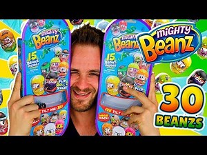 Mighty Beanz Series 1 UNBOXING 2 MEGA PACKS en Pe Toys