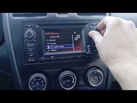How to Connect Phone Bluetooth in a Subaru Crosstrek (2013–2017) | Pair Your Phone Guide