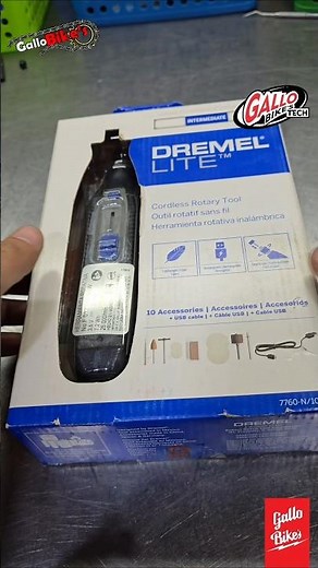 Nuevo DREMEL LITE herramienta rotativa para detallado grabado limpieza taller eléctrico recargable