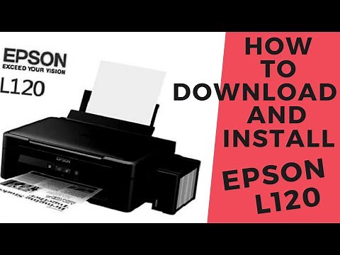 download and install EPSON L120