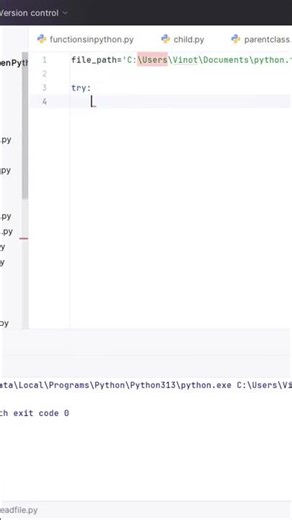 Read notepad in python