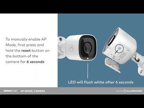 Brinks Home Outdoor Camera (ADC-V724) - Connecting to Wi-Fi Network using AP Mode