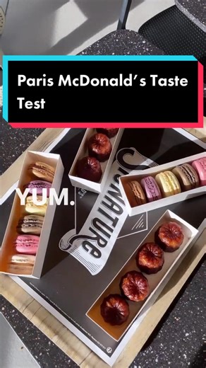 McDonald’s Paris Menu Taste Test