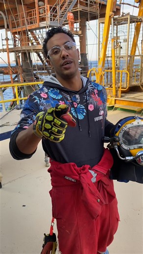 #offshore #underwaterworld #fypシ゚ #petroleum #diving #oil #OilAndGas #platform | Abdo Aboelfadl