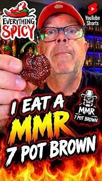 Can I Survive This MMR 7 Pot Brown Super Hot Pepper? #lordoftheringsting