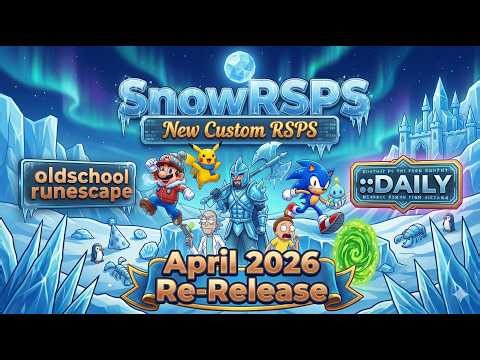 THIS NEW CUSTOM RSPS IS THE BEST OF 2026! ⚔️ (SnowRSPS Weekend Event)