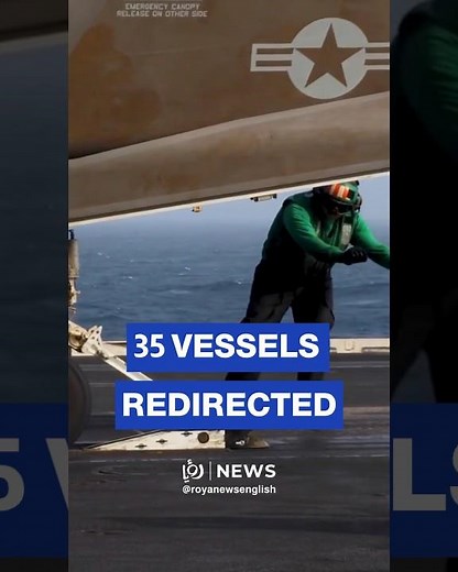 CENTCOM says 35 vessels redirected as Iran blockade continues