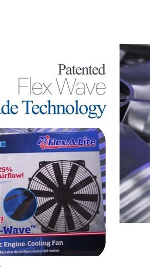 More Airflow. Less Noise. Flex-Wave Delivers.