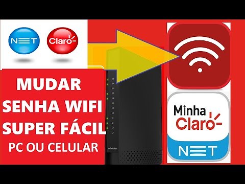 Como Mudar Senha do Wifi Net Claro pelo Computador ou Celular (passo a passo alterar senha do WIFI)
