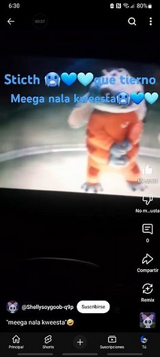 Stitch meega nala kweesta#stitch #liloandstitch