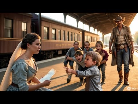“That’s My Mama!” — The Rancher Froze When His Son Pointed at the Crying Bride