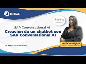 Creación de un chatbot con SAP Conversational AI