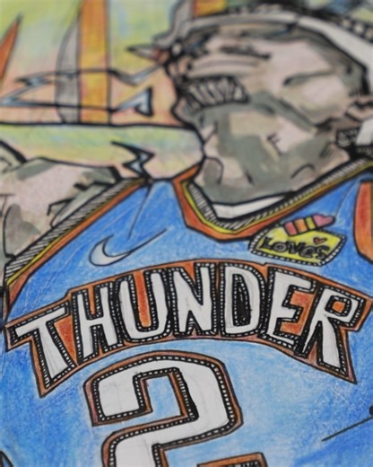 Guided by legacy 🤝 The Thunder honored and recognized the winners of this year's Black Heritage Creative Contest, presented by Sprite. The recipients used art to bring to life an inspirational experience, moment or individual in Black history 🎨 | Oklahoma City Thunder