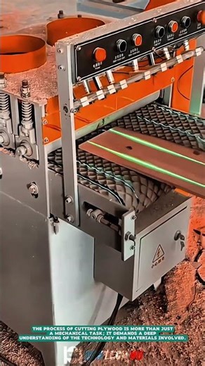 Automatic Plywood Cutting Machine- Satisfying jobs and machinery in the world