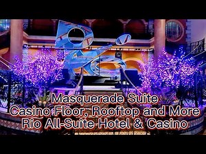 Rio All-Suite Hotel & Casino Las Vegas--Masquerade Suite with Panoramic Strip View, Rooftop and More
