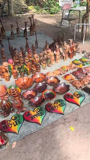 Jamaican handmade crafts #jamaica #jamaican #jamaicans #shortvideo #viral