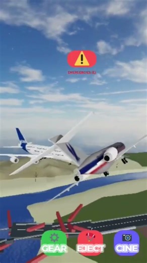 GAME:plane crash simulator