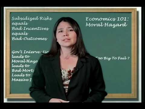 Economics 101: Moral Hazard