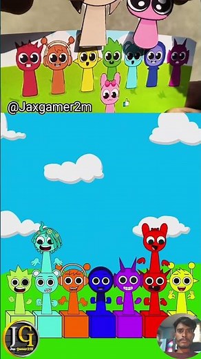 New Pinki Sings the ColorsMixing Song 🎶🌈 | Sprunki Incredibox Coloring Challenge#sprunki #animation