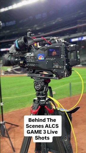 Behind the scenes of ALCS Game 3 with local TV crews