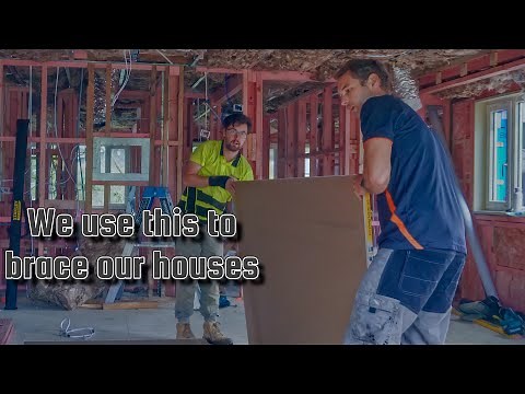 How to line a house with Gib plasterboard board