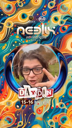 ⚡️Day Din confirma su asistencia a Neelix & Friends Festival 🌌 Su energía regresa para hacernos vibrar con cada drop y encender el dancefloor como solo él sabe hacerlo 🔥 📍15–16 de noviembre · Norte del Edo. de México 🎟️ Asegura tu acceso en: https://ommixweekend.com/neelix-friends-cdmx #DayDin #NeelixAndFriendsFestival #OMMIXMexico #360Music #FestivalExperience | OMMIX