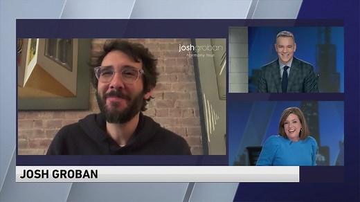 Josh Groban on getting to do funny spoofs on Jimmy Kimmel — like the time he sang Kanye West's tweets. Full segment here: https://bit.ly/3omjRLZ | WGN Morning News