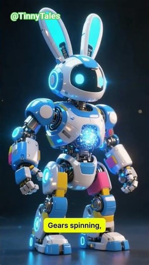 Cute Bunny Turns Into a Robot!