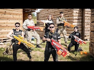 Nerf Gun War : The Daring Escape of The elite SWAT Team in A Classic Nerf Guns Battle!