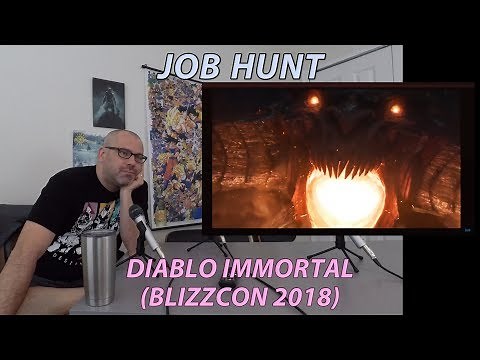 Diablo Immortal Announcement BlizzCon 2018 Trailer Reaction