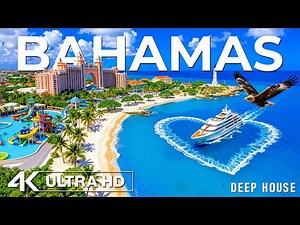 [4K] Bahamas 🇧🇸 Paradise Island Escape, Turquoise Waters, White Sand Beaches & Tropical Vibes 🌊🏝️✨