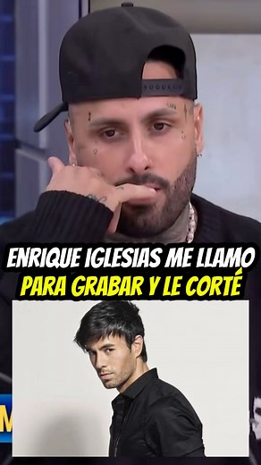 Nicky Jam cuenta cómo se dio su colaboración con Enrique Iglesias‼️ #nickyjam #enriqueiglesias #usa | Trapnews