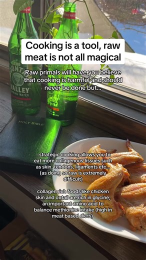 The Balance of Cooking and Raw Meat in Nutrition